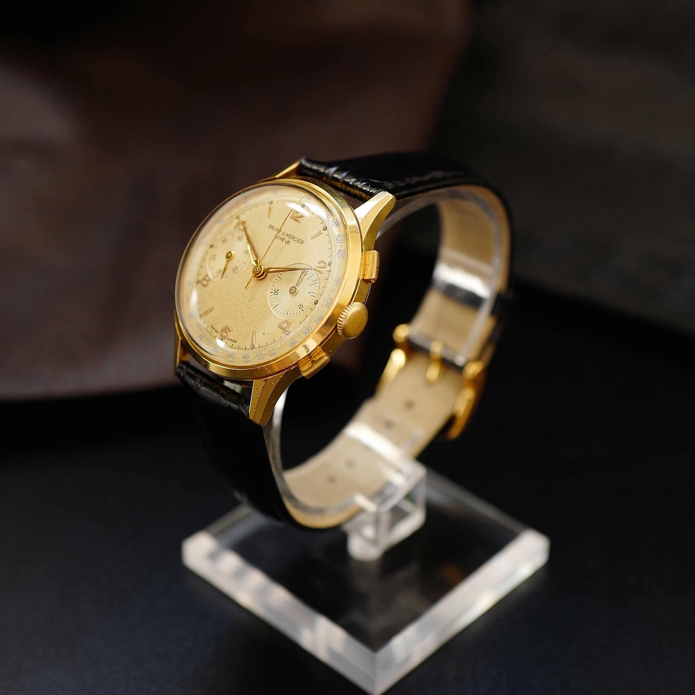 Baume & Mercier Chronograph - Gold Plated 1960s