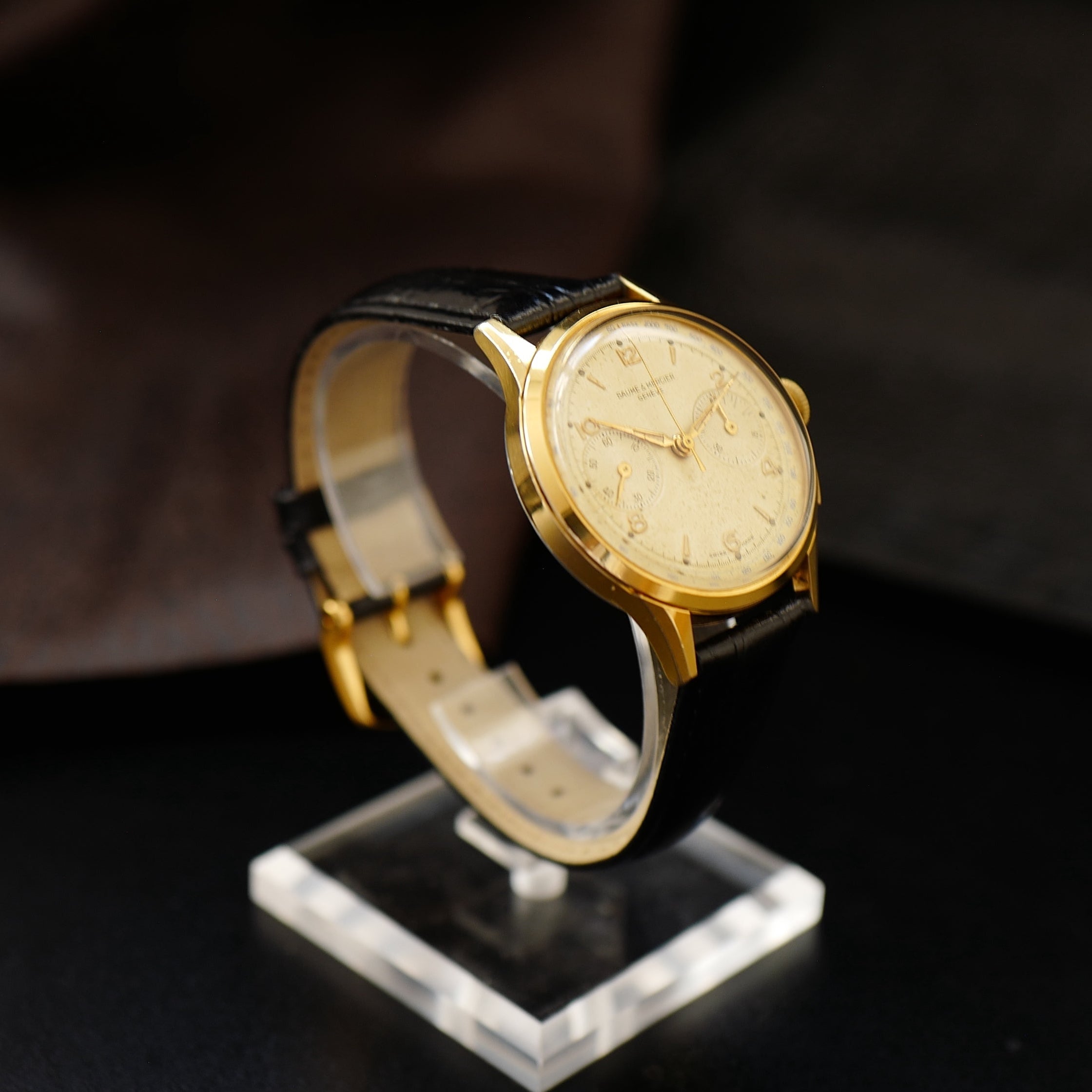 Baume & Mercier Chronograph - Gold Plated 1960s