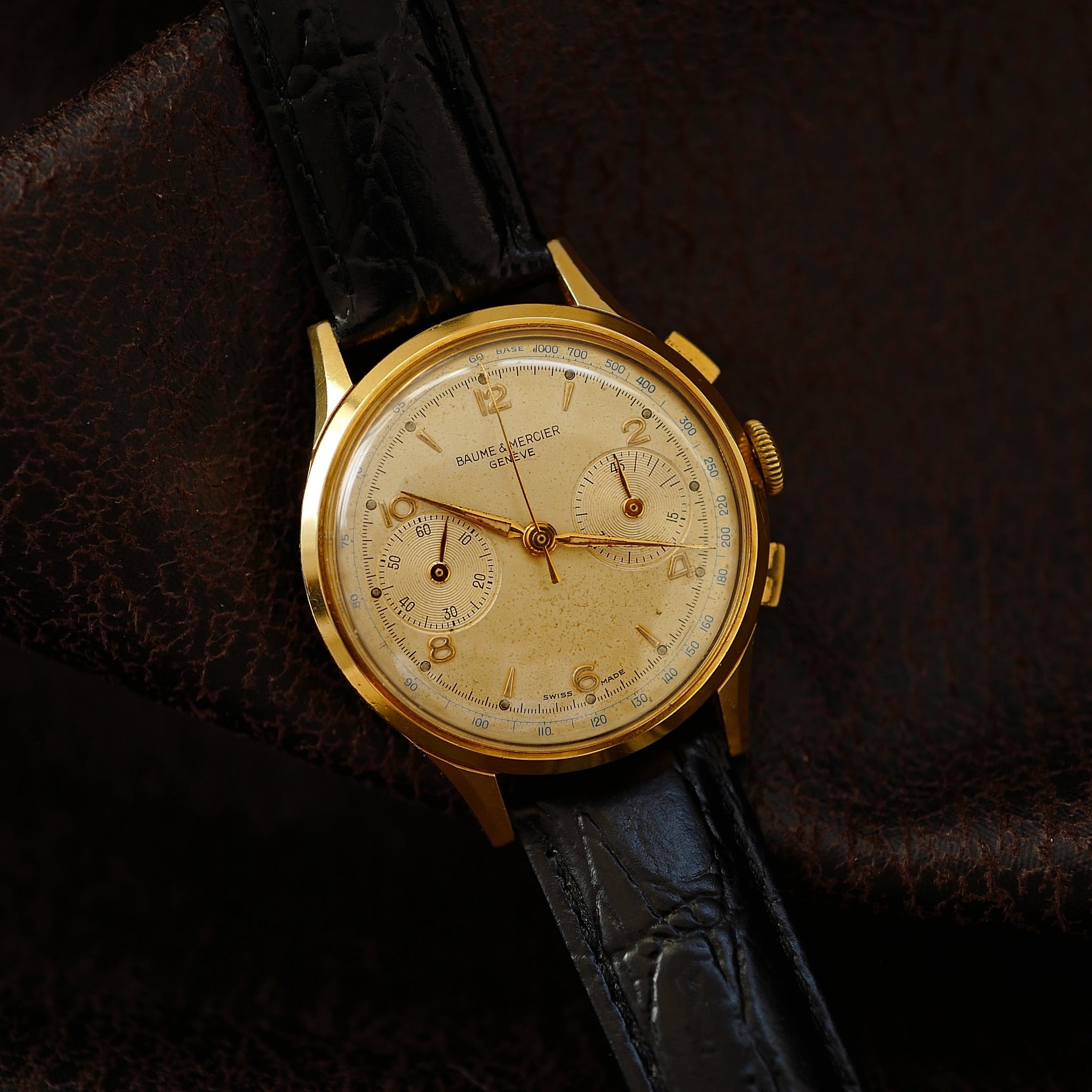 Baume & Mercier Chronograph - Gold Plated 1960’s - One of One