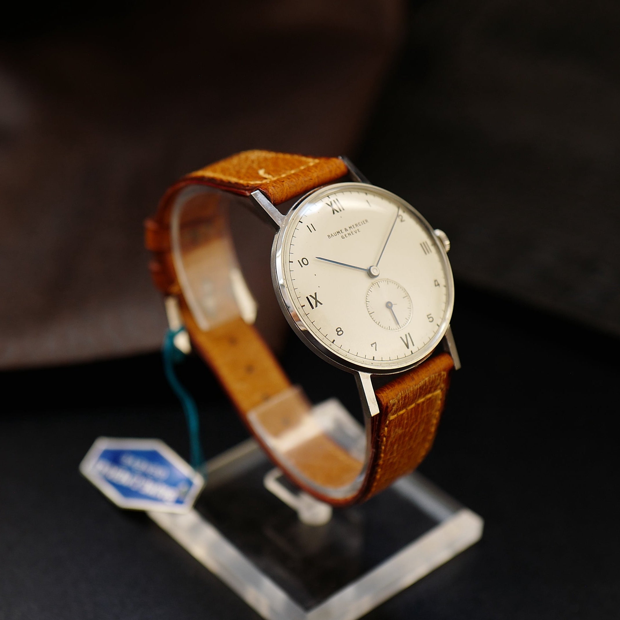 Baume & Mercier Calatrava Bauhaus - Oversize Case 1950s N.O.S