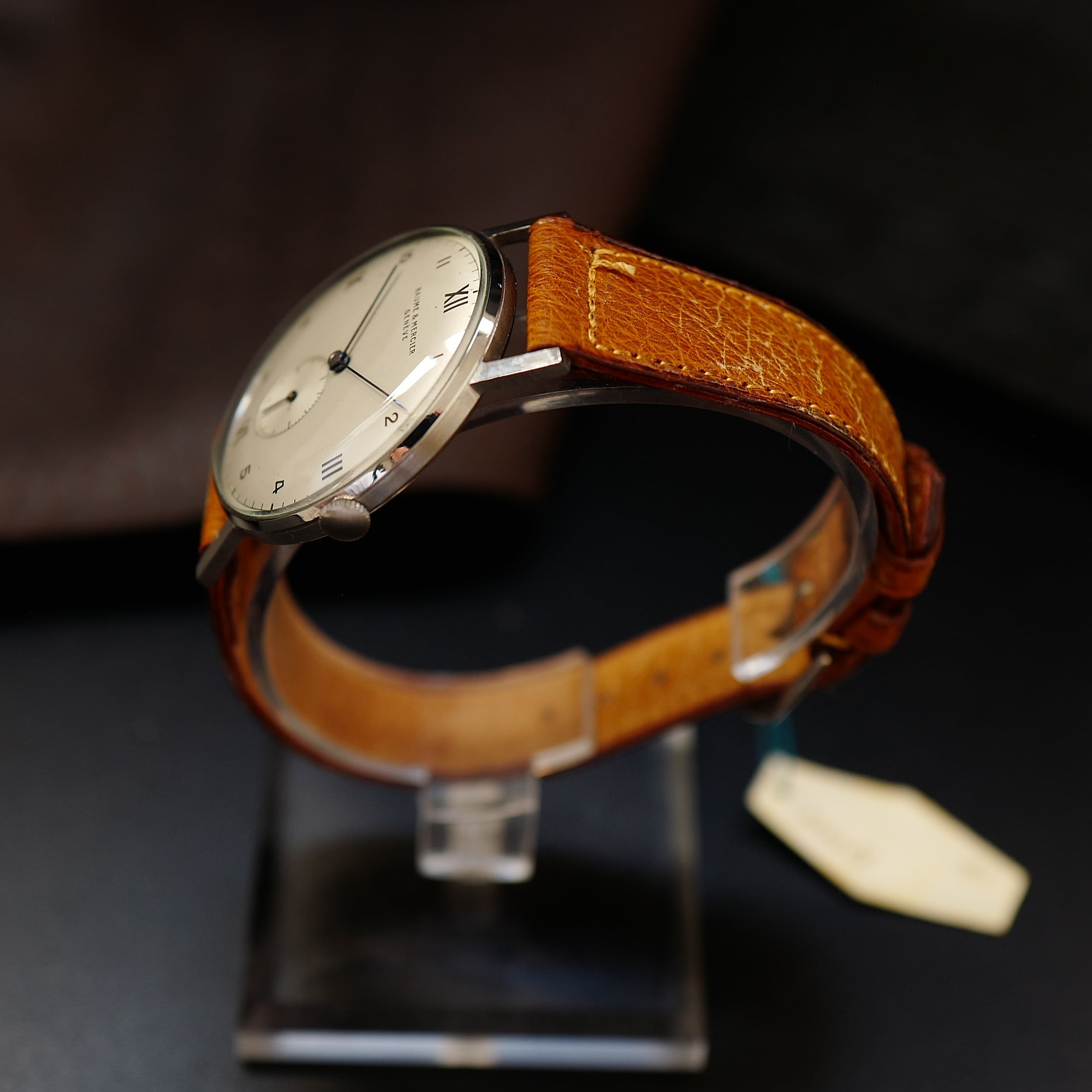 Baume & Mercier Calatrava Bauhaus - Oversize Case 1950s N.O.S