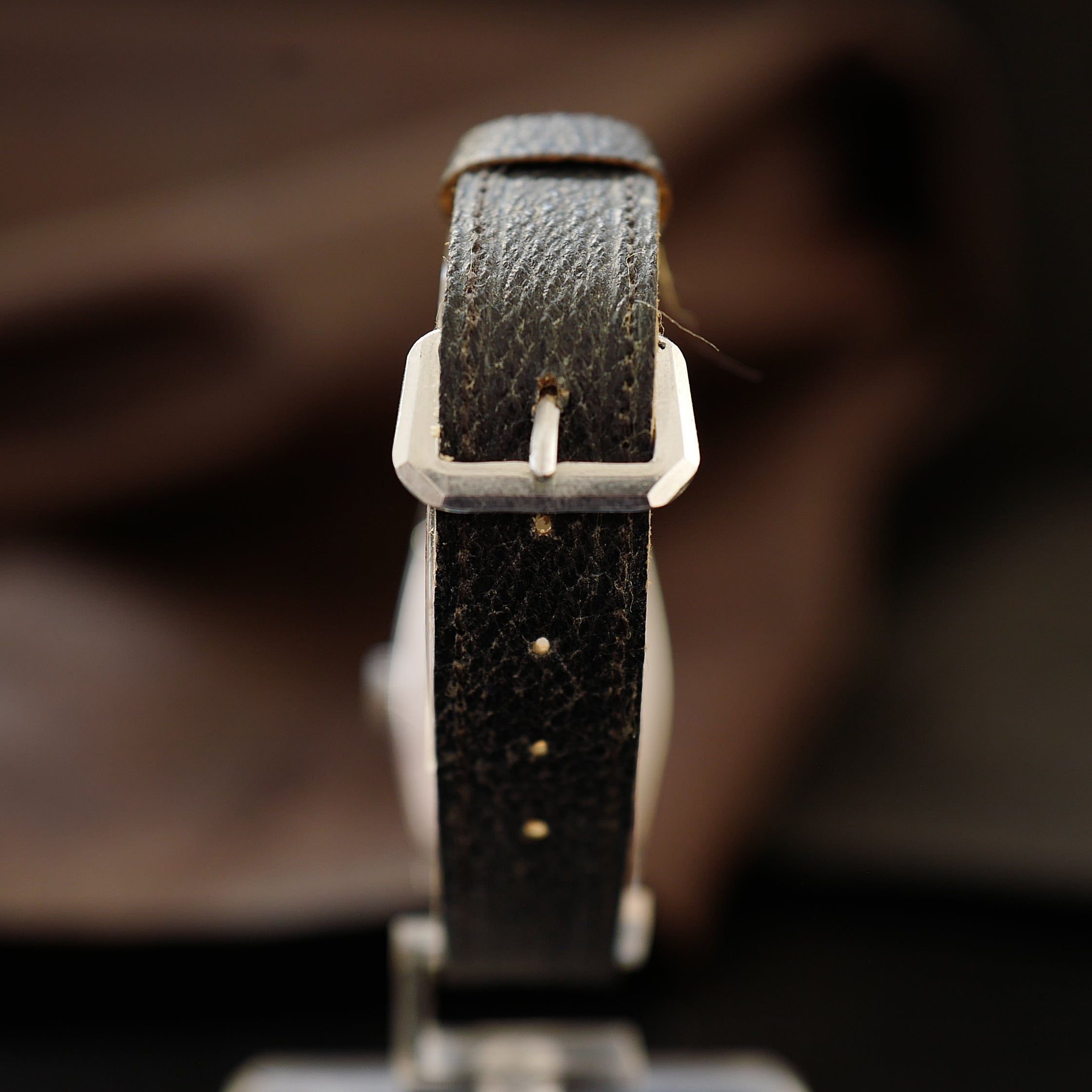 Junghans Tank Type - Art Deco Tonneau German Military WWII