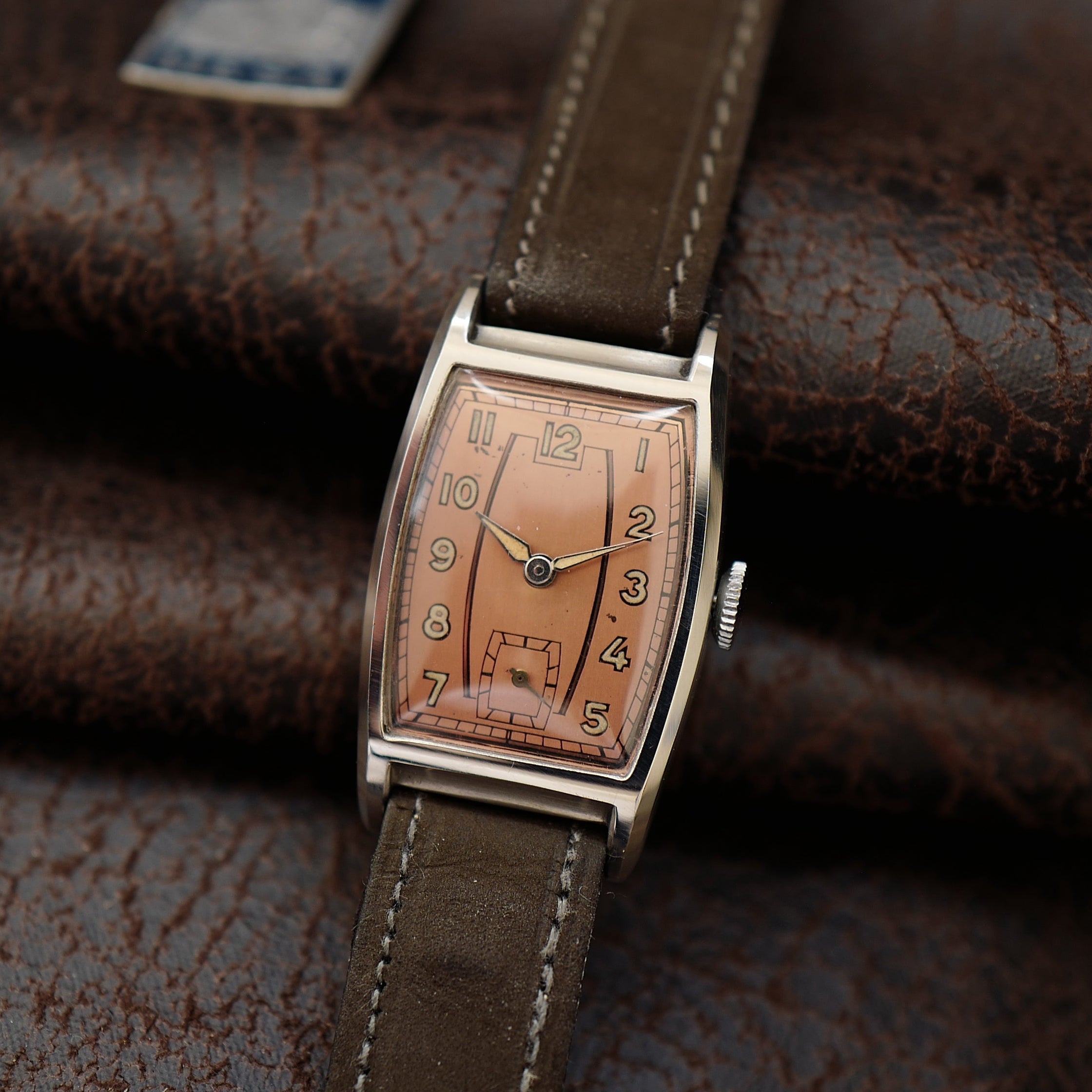 Mesa Type Tank Tonneau - Art Deco 1930’s
