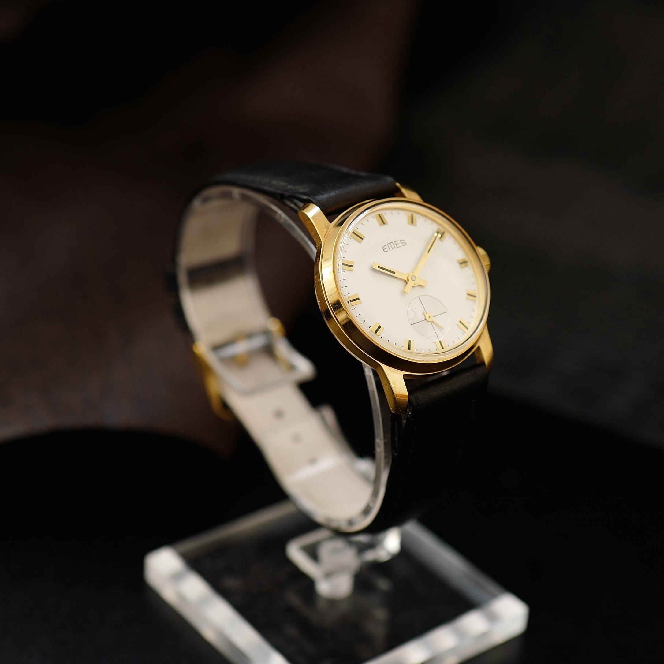 Emes Small Second - Gold  1930's N.O.S
