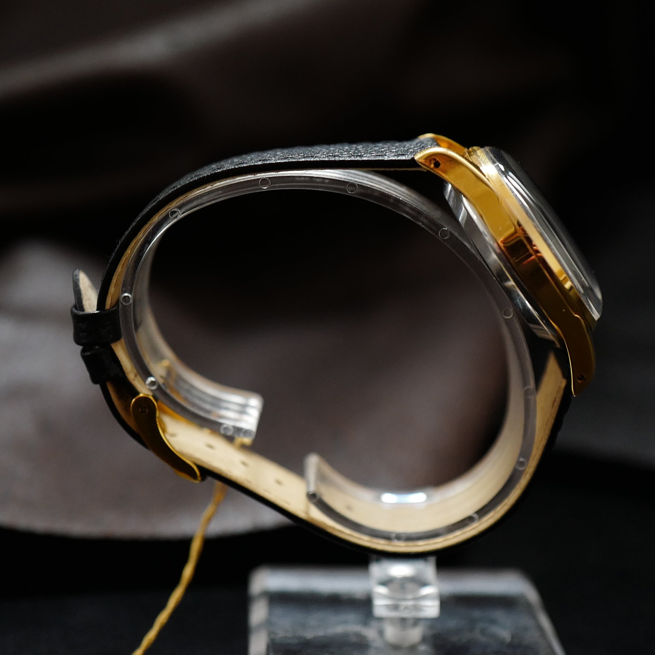 Nivia Chronograph Gold Plated - 1950's N.O.S