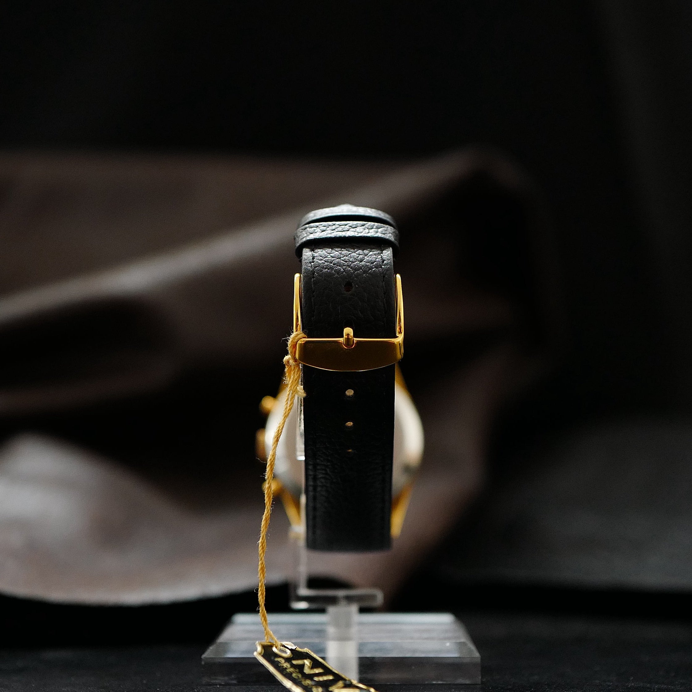 Nivia Chronograph Gold Plated - 1950's N.O.S