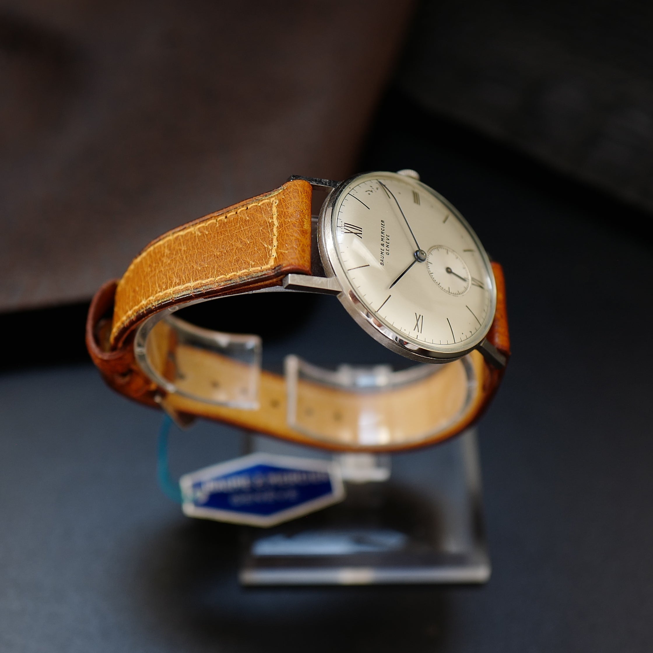 Baume & Mercier Calatrava Bauhaus - Oversize Case 1950s N.O.S