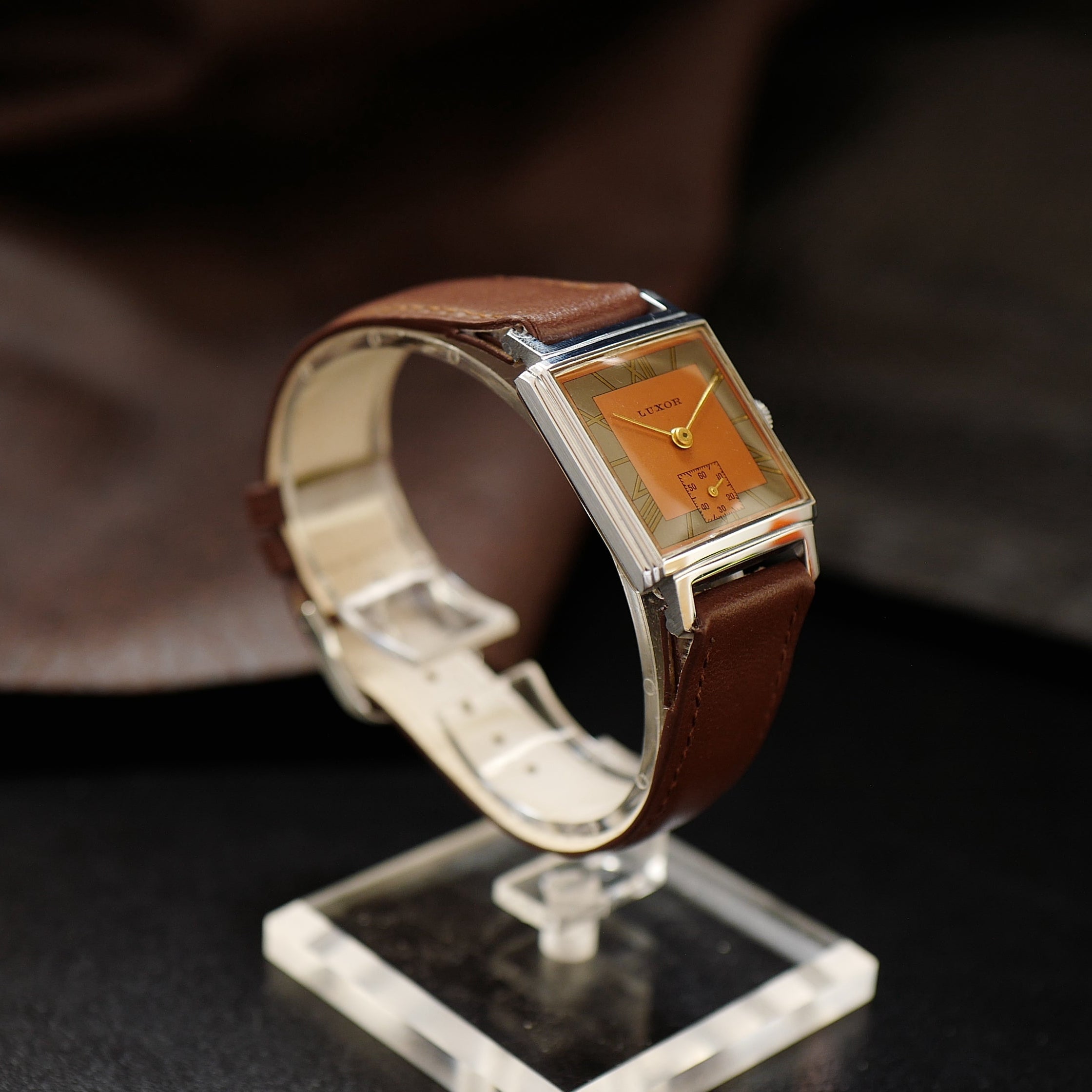 Luxor Type Tank Bauhaus Two Tone - Small Second 1950’s