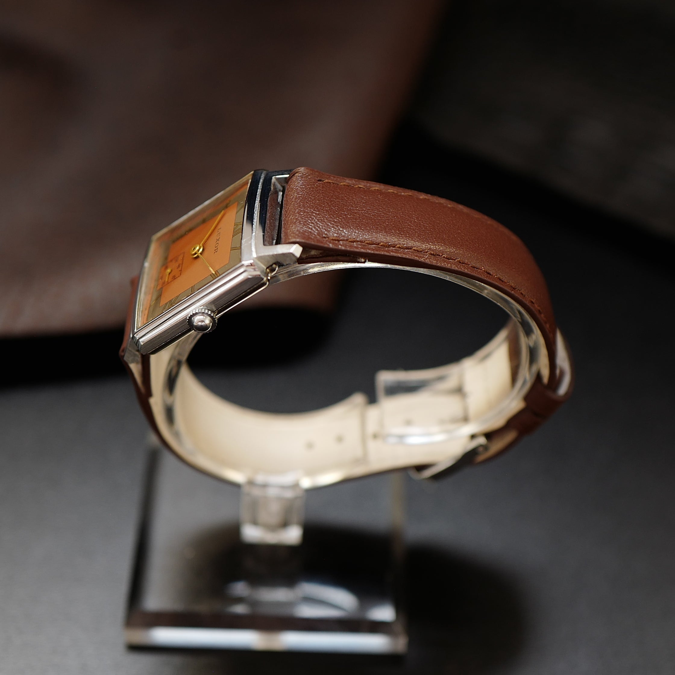 Luxor Type Tank Bauhaus Two Tone - Small Second 1950’s
