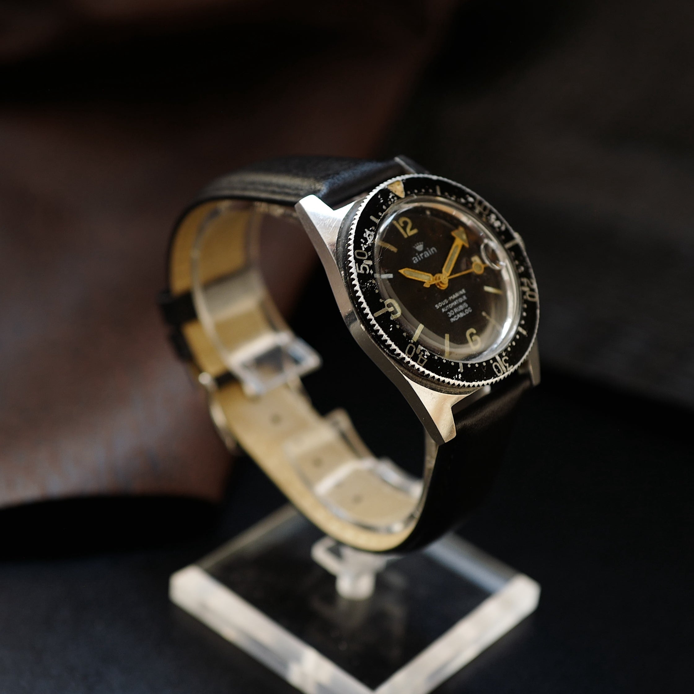 Airain "Sous Marine 30 Rubis" - Skin Diver Broad Arrow (Circa 1965)