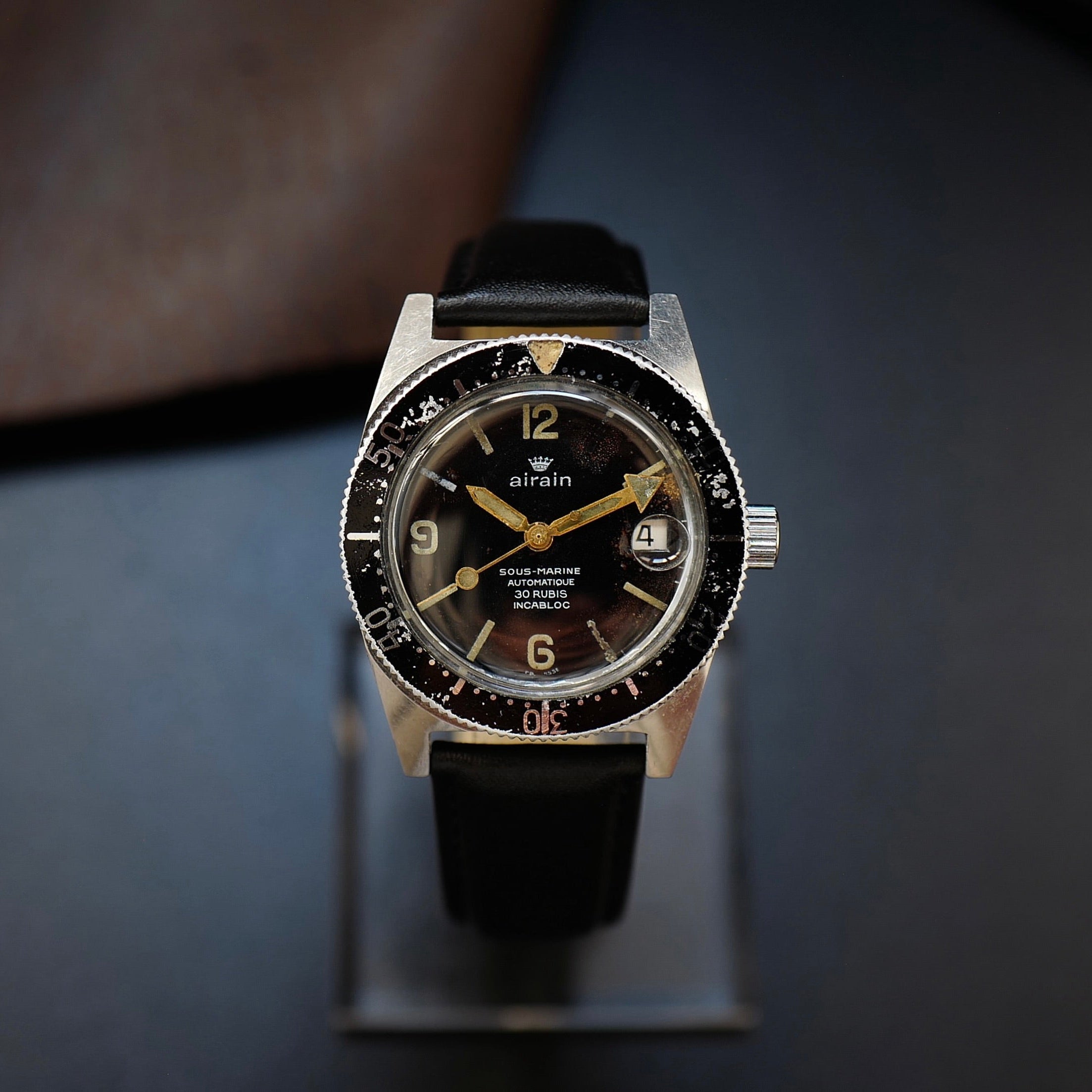 Airain "Sous Marine 30 Rubis" - Skin Diver Broad Arrow (Circa 1965)