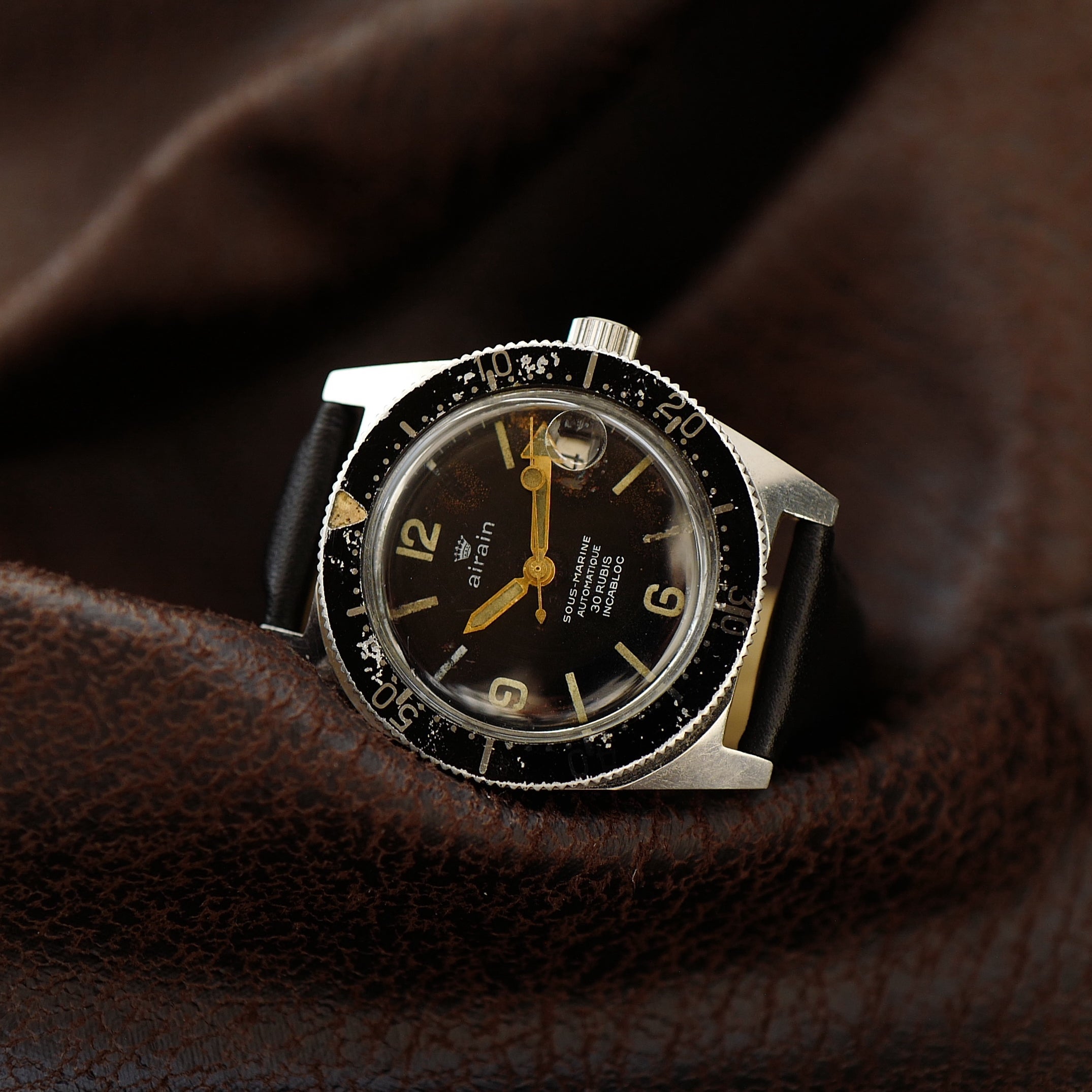 Airain "Sous Marine 30 Rubis" - Skin Diver Broad Arrow (Circa 1965)