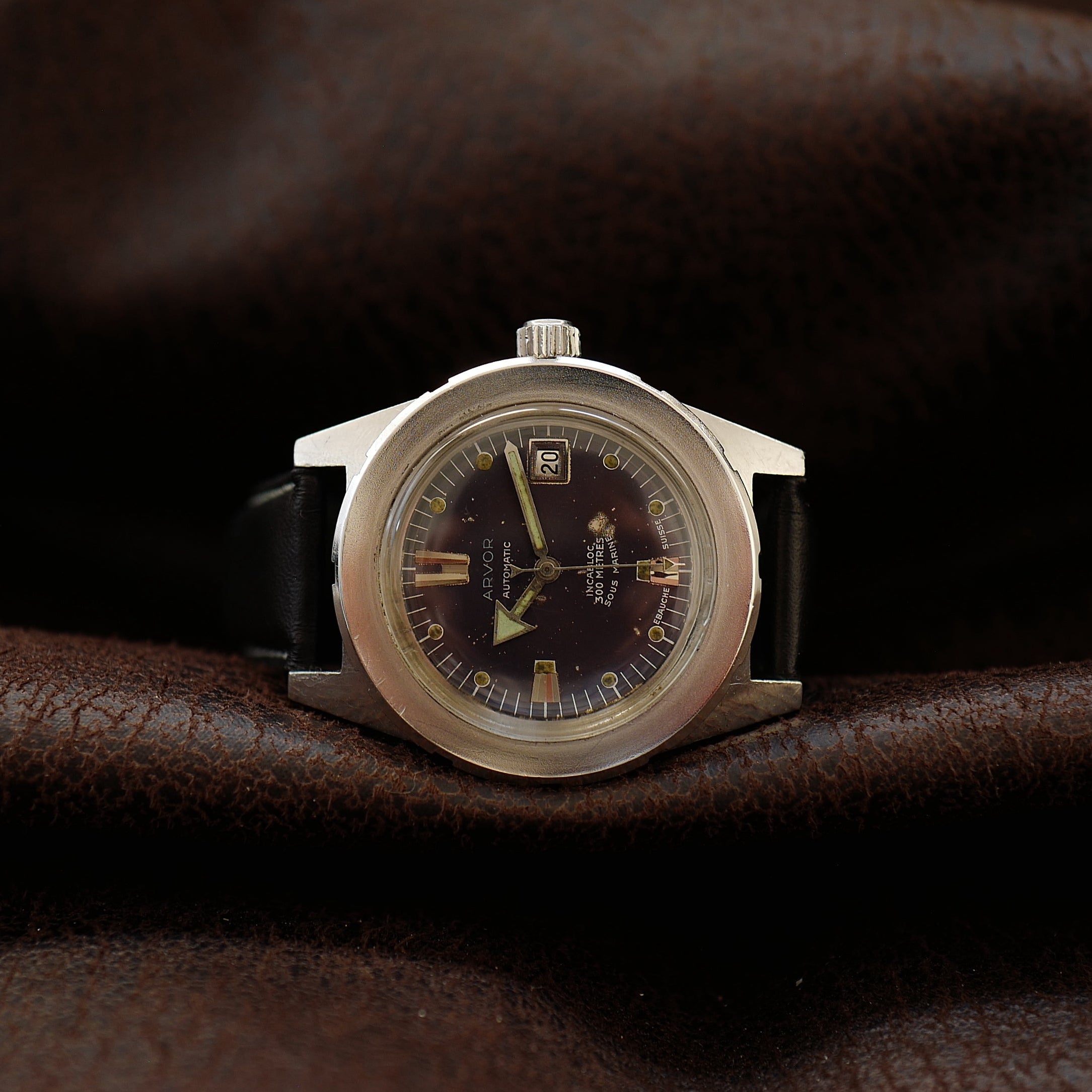 Arvor Skin Diver - Ghost Bezel & Broad Arrow (Circa 1970)