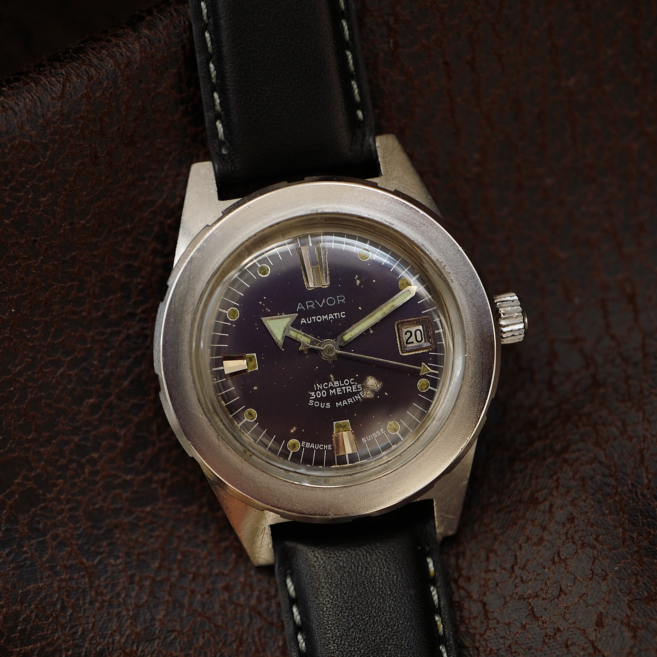 Arvor Skin Diver - Ghost Bezel & Broad Arrow (Circa 1970)