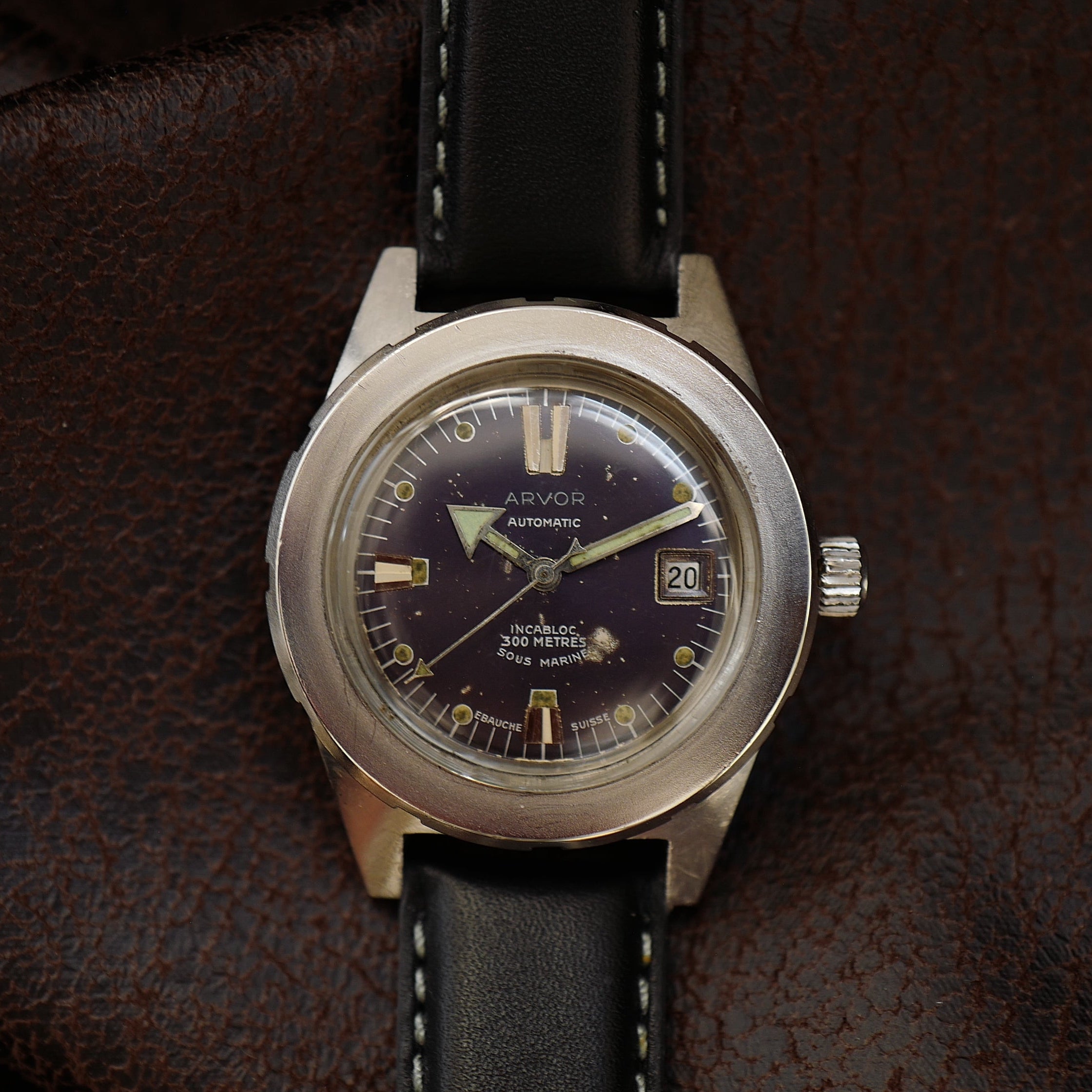 Arvor Skin Diver - Ghost Bezel & Broad Arrow (Circa 1970)