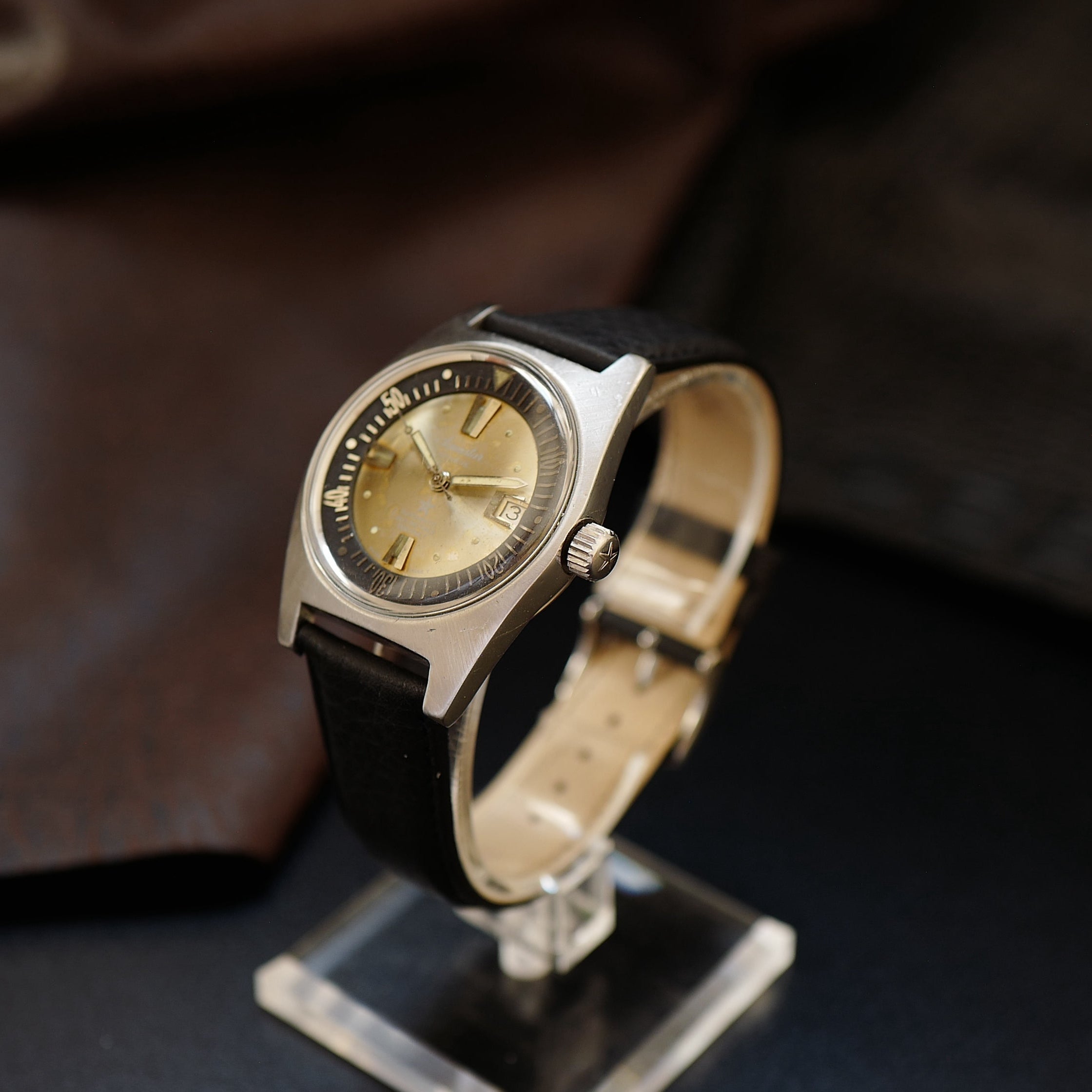 Aquastar 63 "Genève" - 1701 Tropical Dial (Circa 1965)