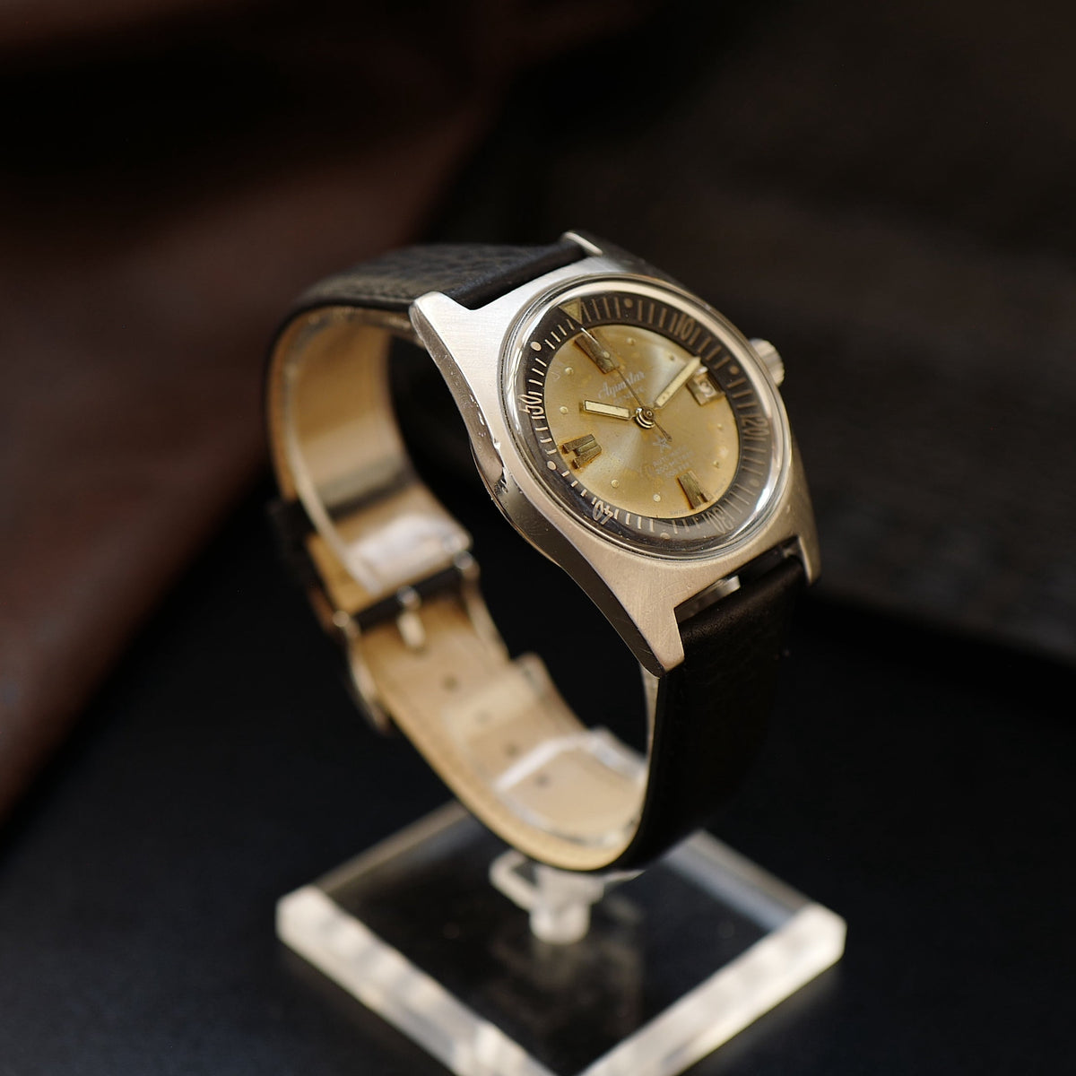 Aquastar 63 "Genève" - 1701 Tropical Dial (Circa 1965)