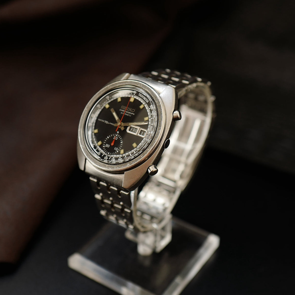 Seiko 6139-6010 "Bruce Lee" - Black Dial Water 70m Proof (Circa 1969)
