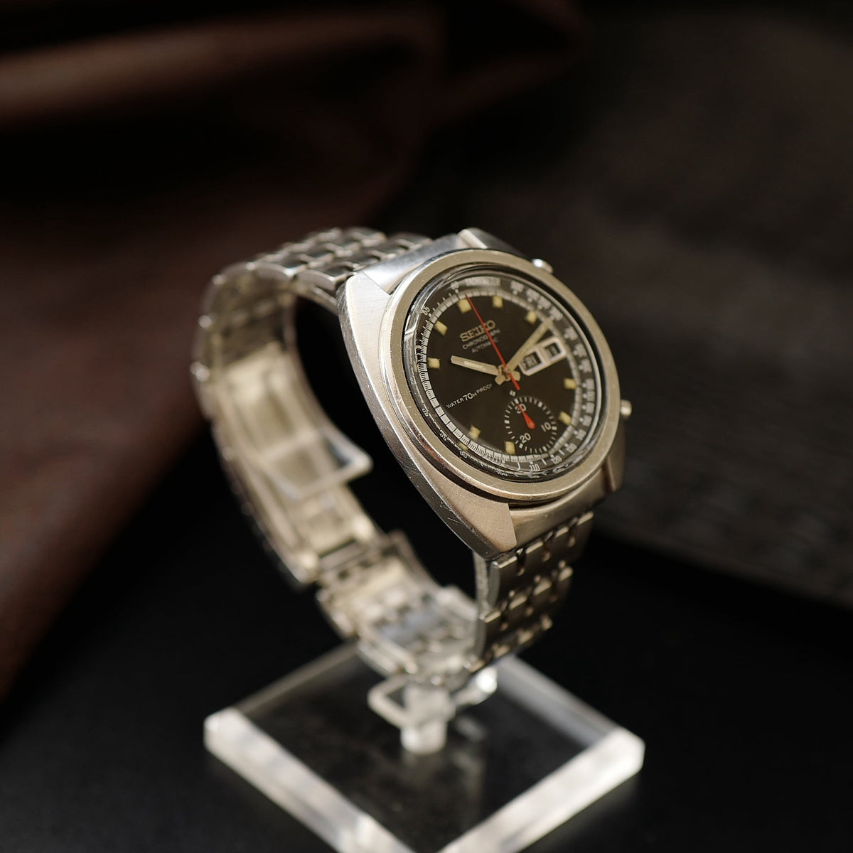 Seiko 6139-6010 "Bruce Lee" - Black Dial Water 70m Proof (Circa 1969)