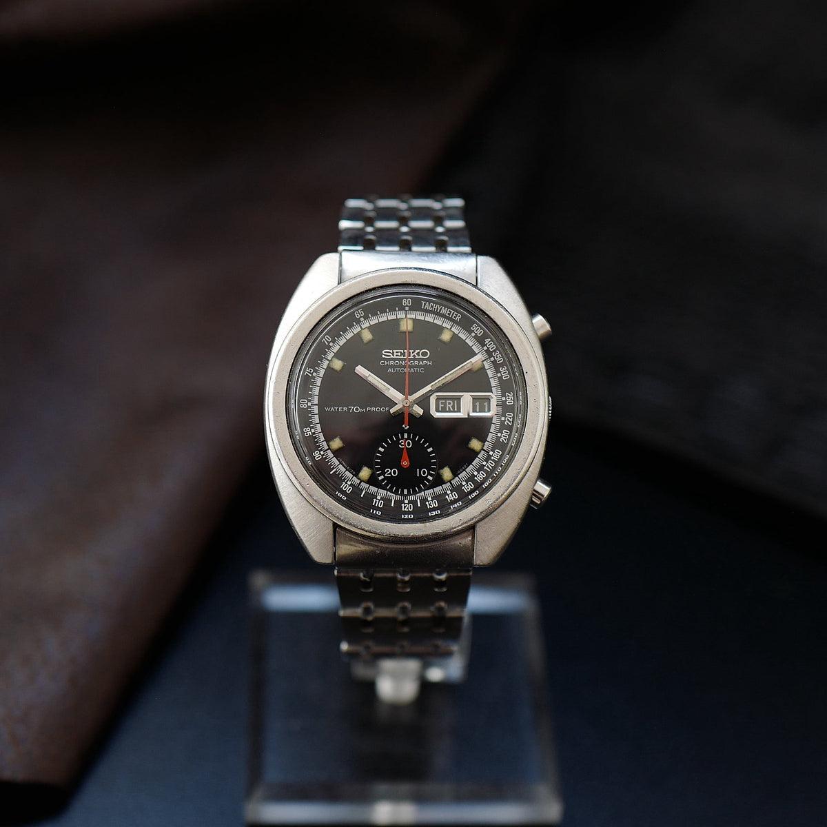 Seiko 6139-6010 "Bruce Lee" - Black Dial Water 70m Proof (Circa 1969)