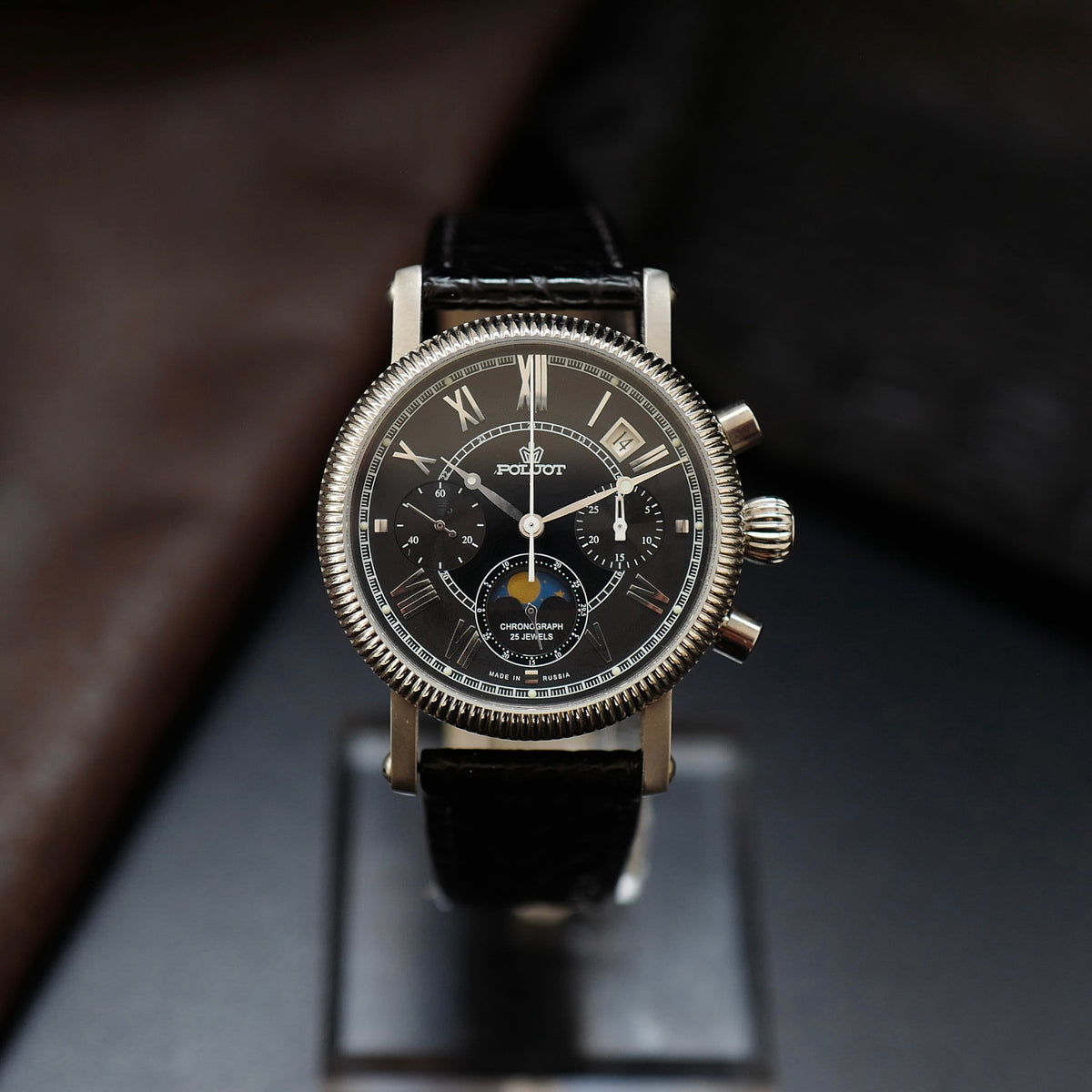 Poljot Chronograph - Moonphase N.O.S (Limited Edition 1990's)
