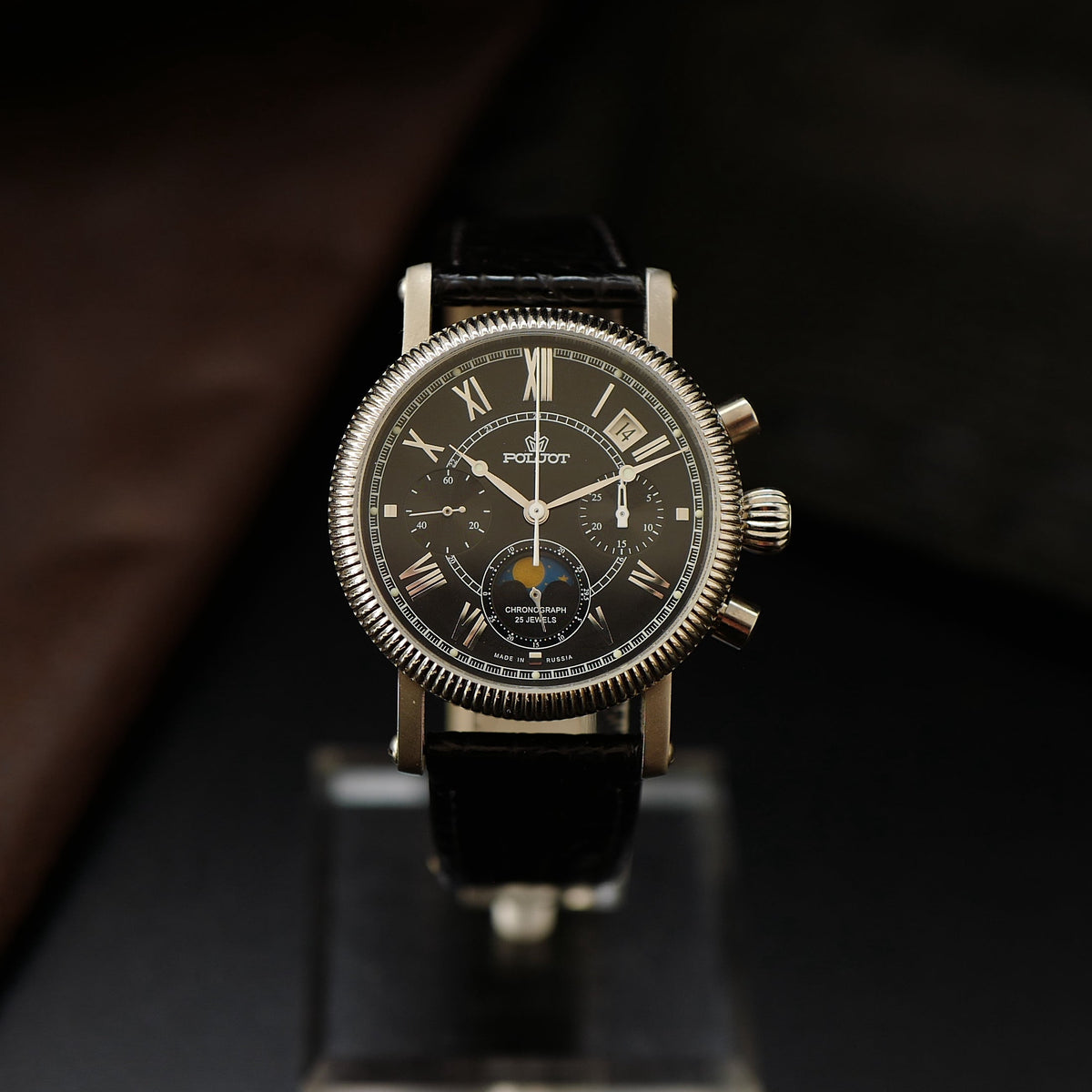 Poljot Chronograph - Moonphase N.O.S (Limited Edition 1990's)