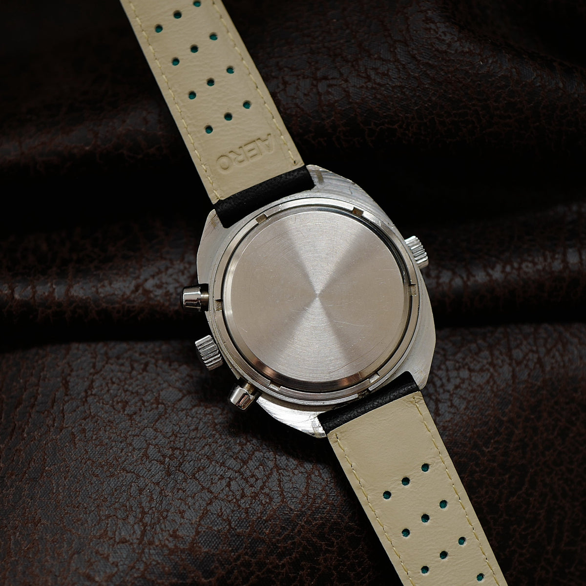 Poljot Chronograph 3133 - Black Dial USSR (Circa 1989-1991)
