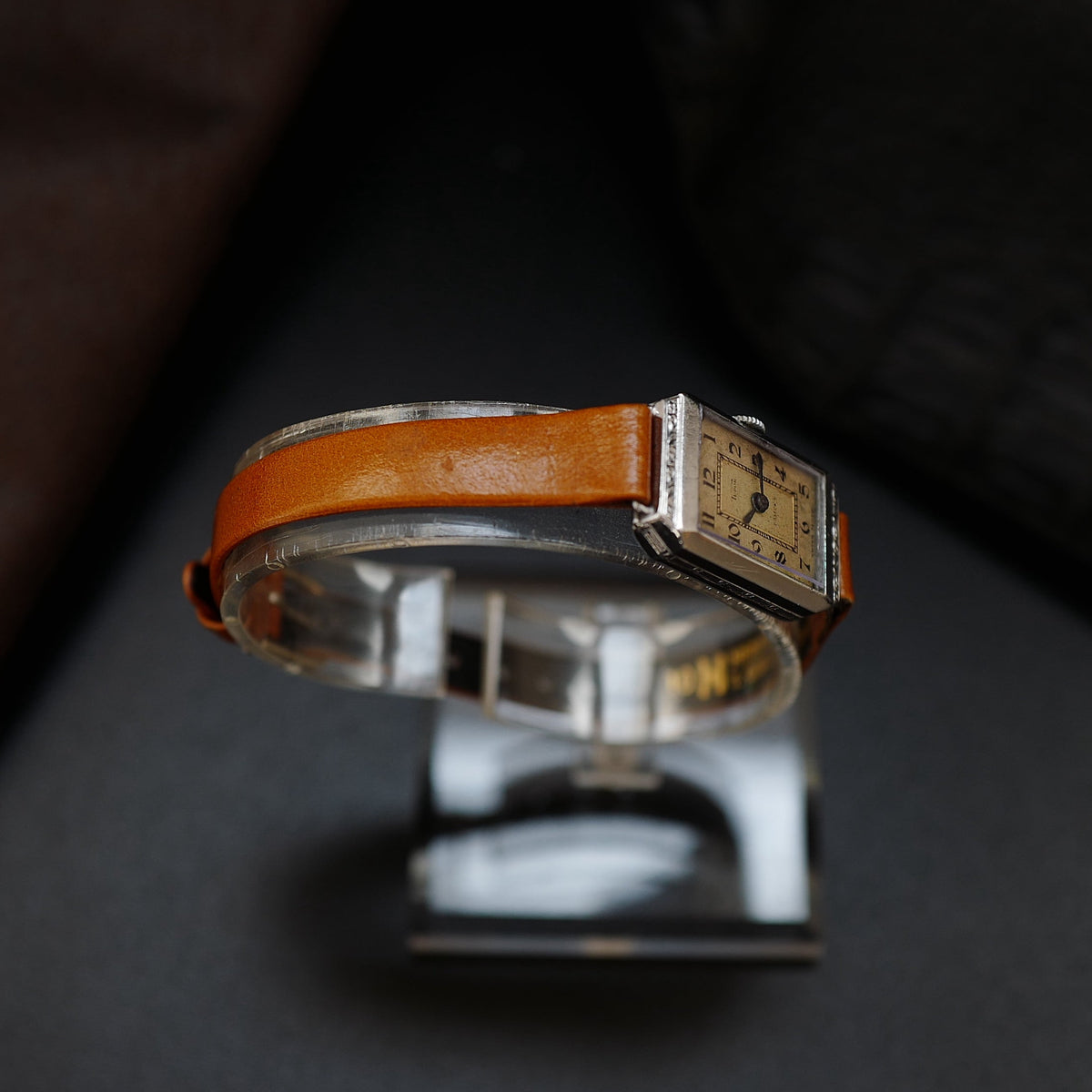 Tudor Tank Art Deco - Rolex Case Snowite 1930's (Co-branded J.Boseck & Co).