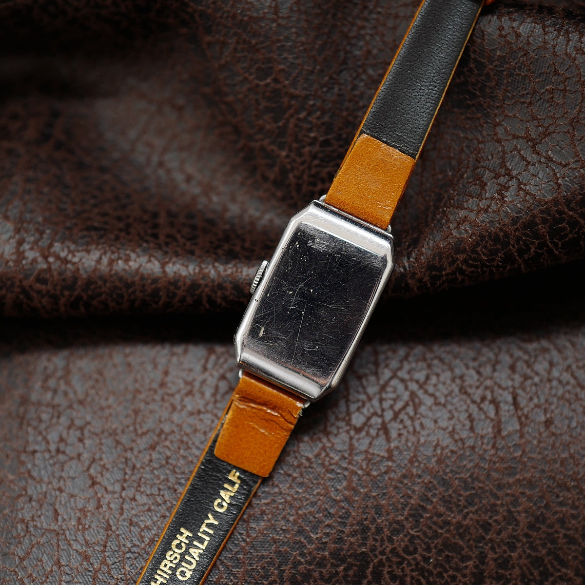 Tudor Tank Art Deco - Rolex Case Snowite 1930's (Co-branded J.Boseck & Co).
